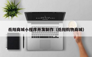 岳阳商城小程序开发制作（岳阳购物商城）